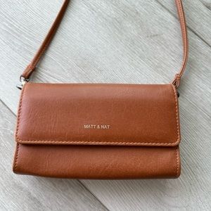 Matt & Nat | Brown Mini Crossbody Bag